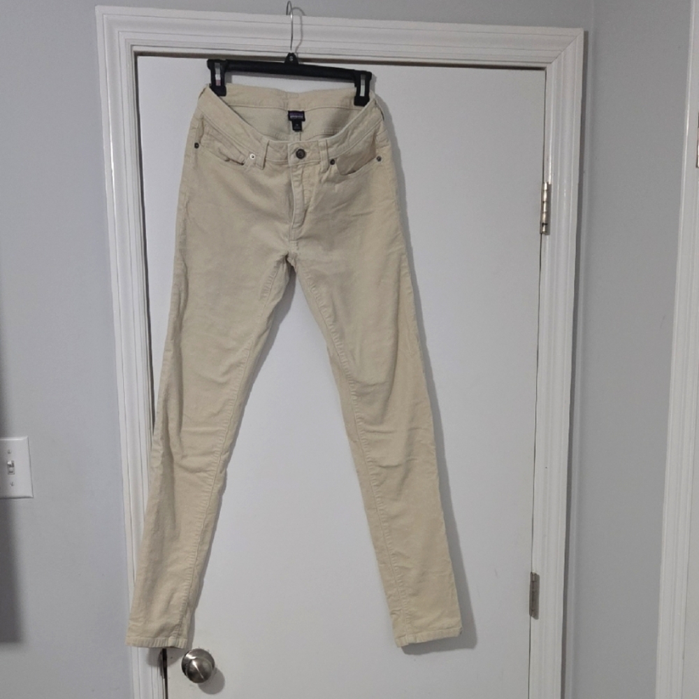 Patagonia Cream Straight Leg Jeans for Women